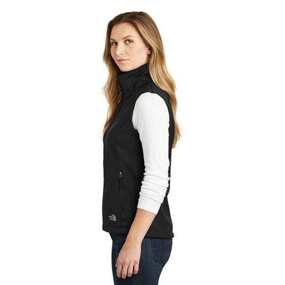 The North Face Ladies Ridgewall Soft Shell Vest Black Medium New With Tags - Picture 1 of 7